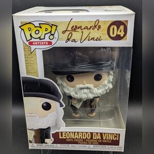 Funko POP! Artists: Leonardo DaVinci Vinyl Figure #04 Vaulted Mona Lisa Supper